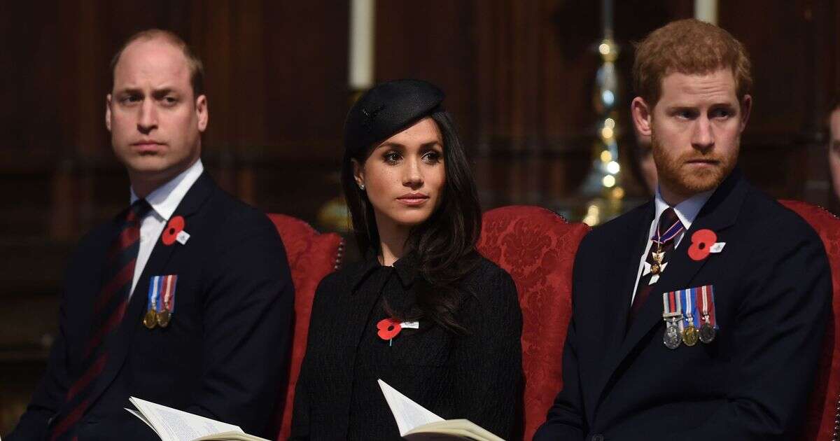 Prince William's 'two-word remark about Meghan Markle that left Prince Harry furious'