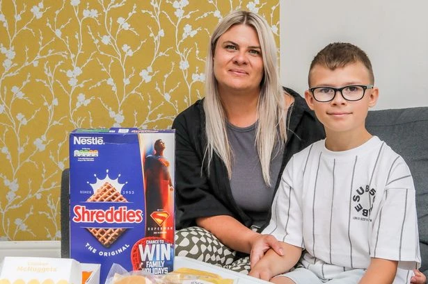 Boy hated 'normal food' and lived on Shreddies and three other things for years