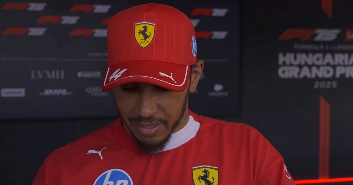 Lewis Hamilton declares himself 'useless' in tough to watch interview at Hungarian GP