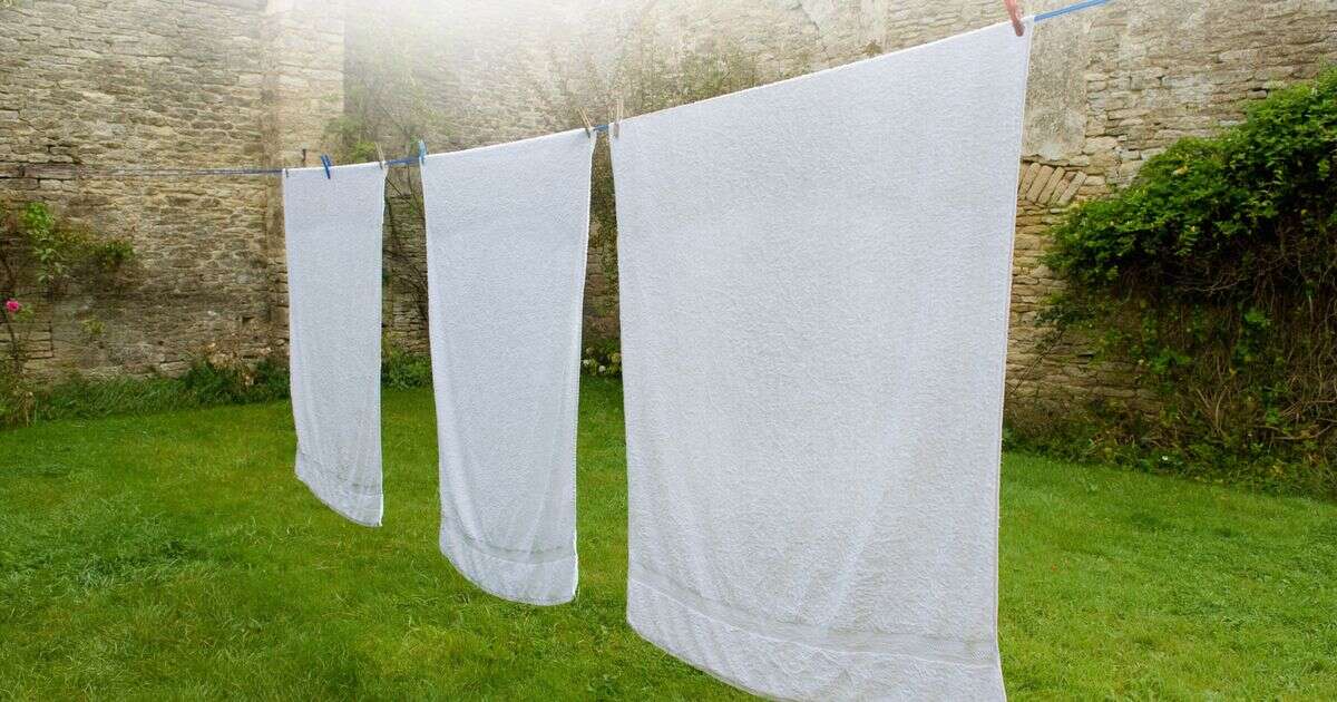 'Instantly whiten' dingy old towels with £1 product alongside your detergent