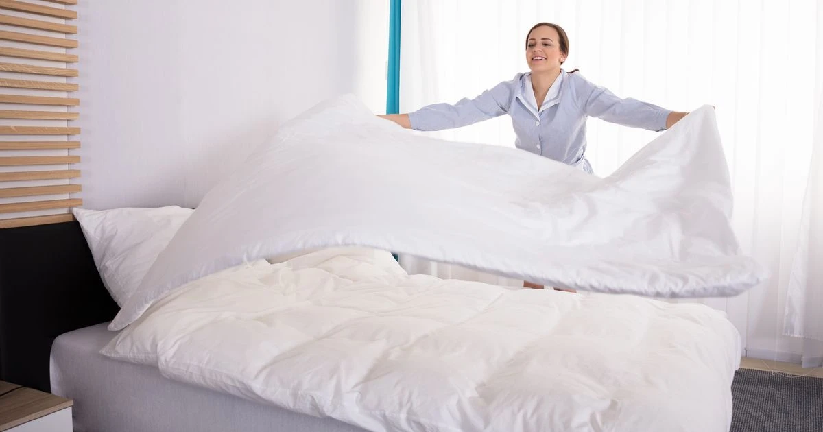 One in three Brits admit to washing their bedsheets 'just once a year'