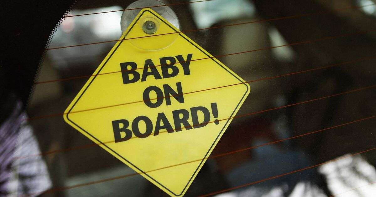 Parents horrified after learning real reason 'baby on board' car signs exists