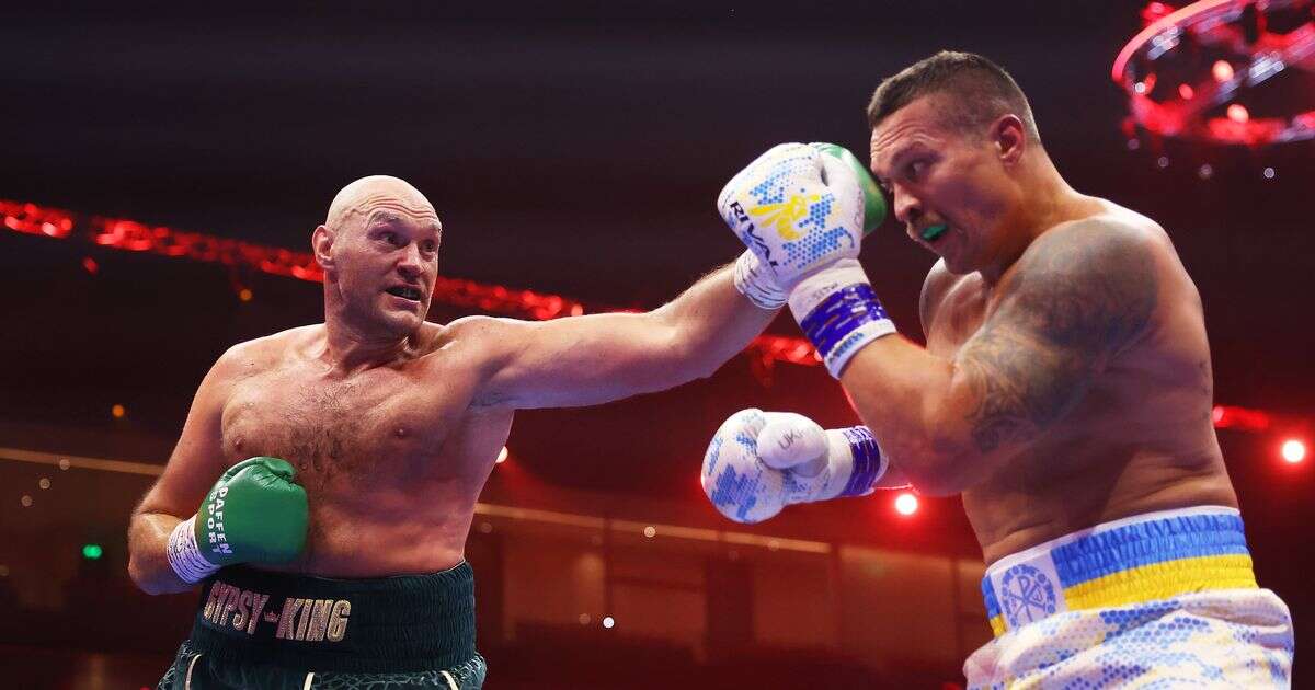 Oleksandr Usyk shows true colours with response to Tyson Fury messageTyson Fury vs Oleksandr Usyk