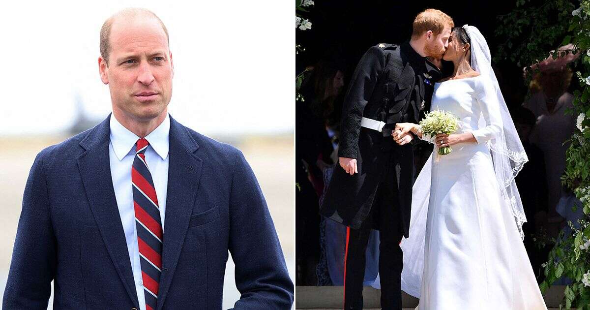 Prince William's 'concerns' over Meghan Markle's wedding outfit revealed in bombshell claim