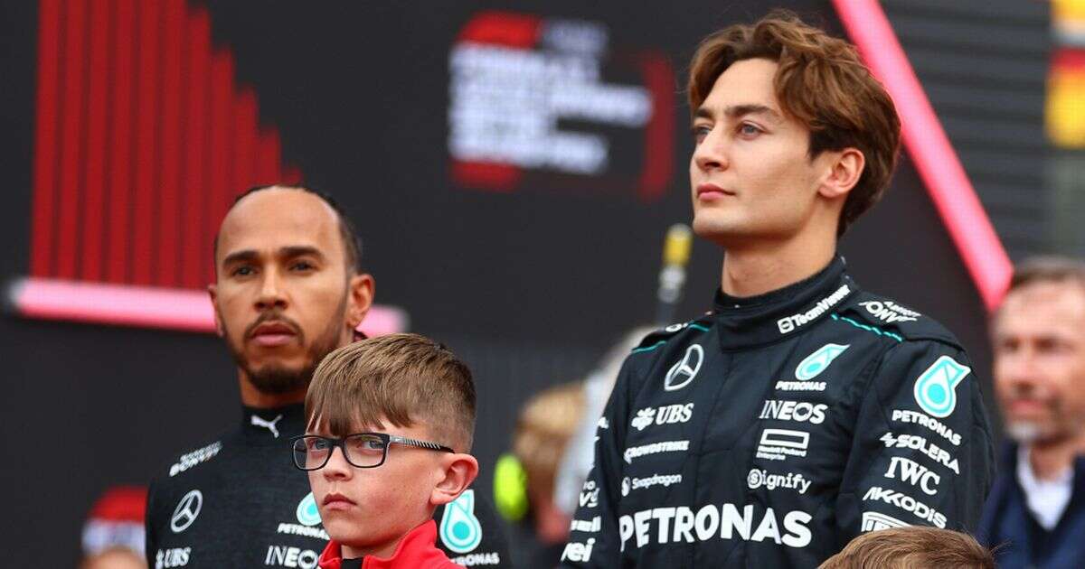 George Russell makes bold Mercedes statement after Lewis Hamilton won at Silverstone Mercedes F1