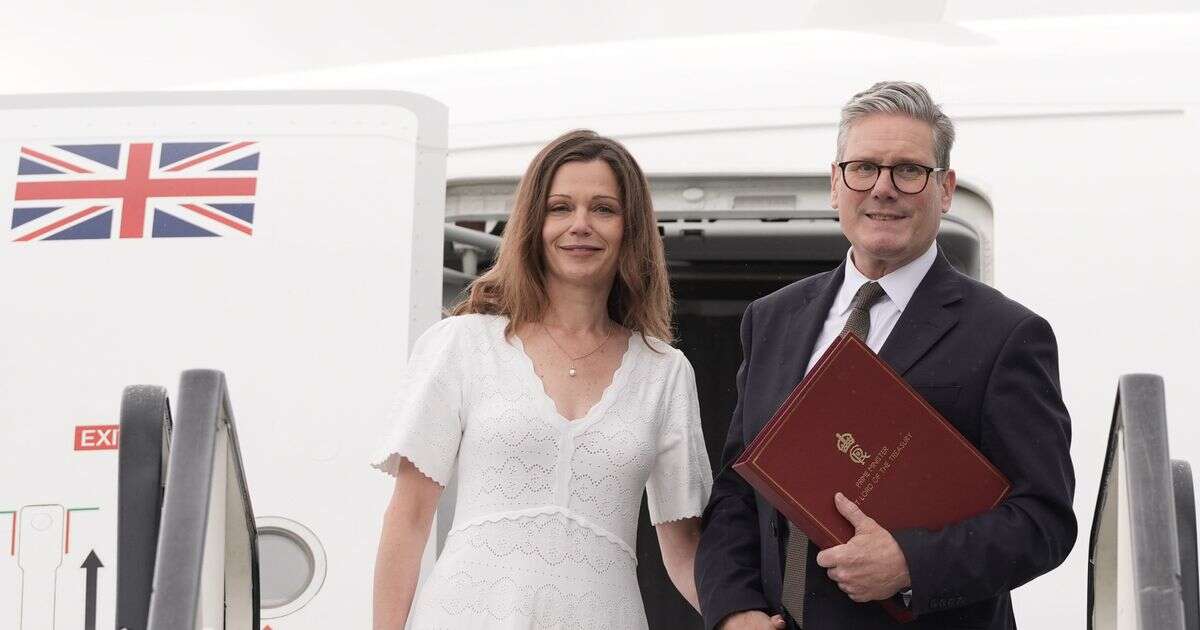 Inside Keir Starmer's first world trip as the PM and his wife Vic visit Joe Biden at White House