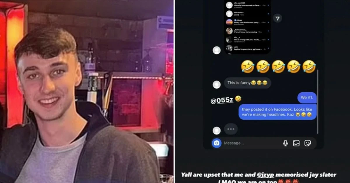 Jay Slater trolls boast they are 'on top' after twisted change to teen's Instagram