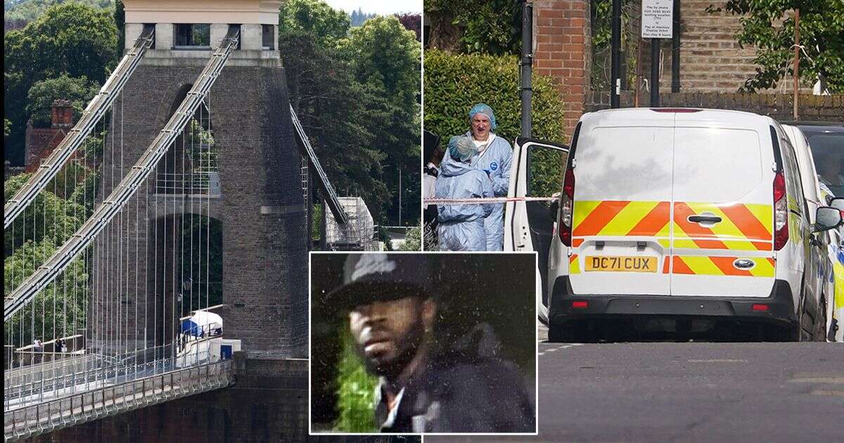 LiveClifton Suspension Bridge manhunt UPDATES: Police say bodies in suitcase belong to two men