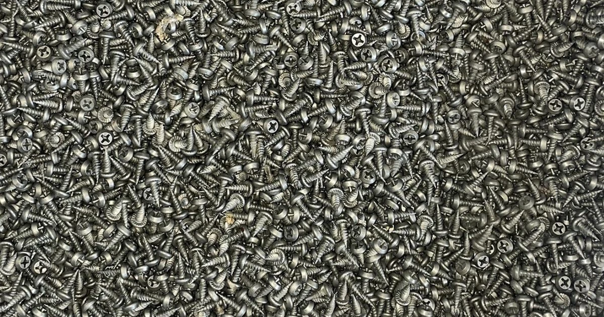 Only people with laser-sharp eyes can find nail in a box of screws – see if you could