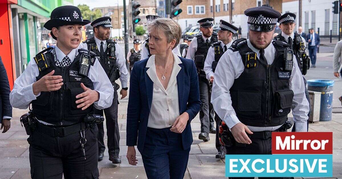 Yvette Cooper vows to 'restore confidence and trust' in police and end fears 'no one will come'