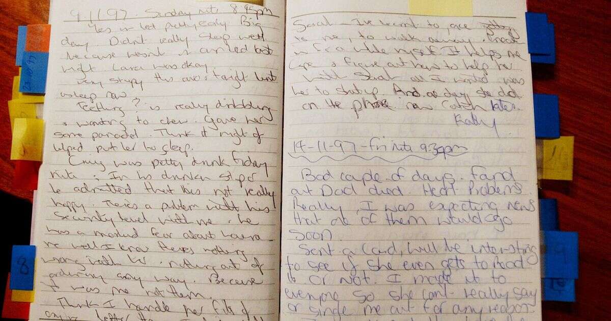 Emotional diary entries by mum cleared of murdering her 4 babies after 20 years