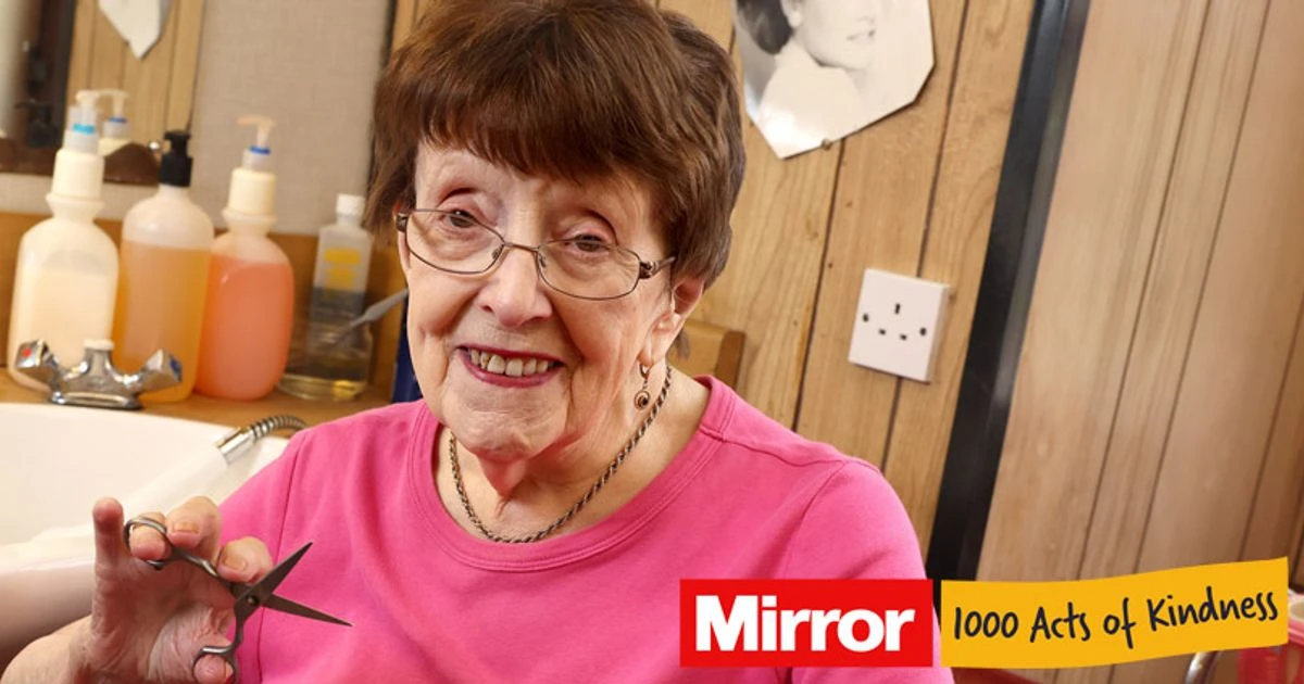 Britain's longest working hairdresser opened 65 years ago and has no plans to stop