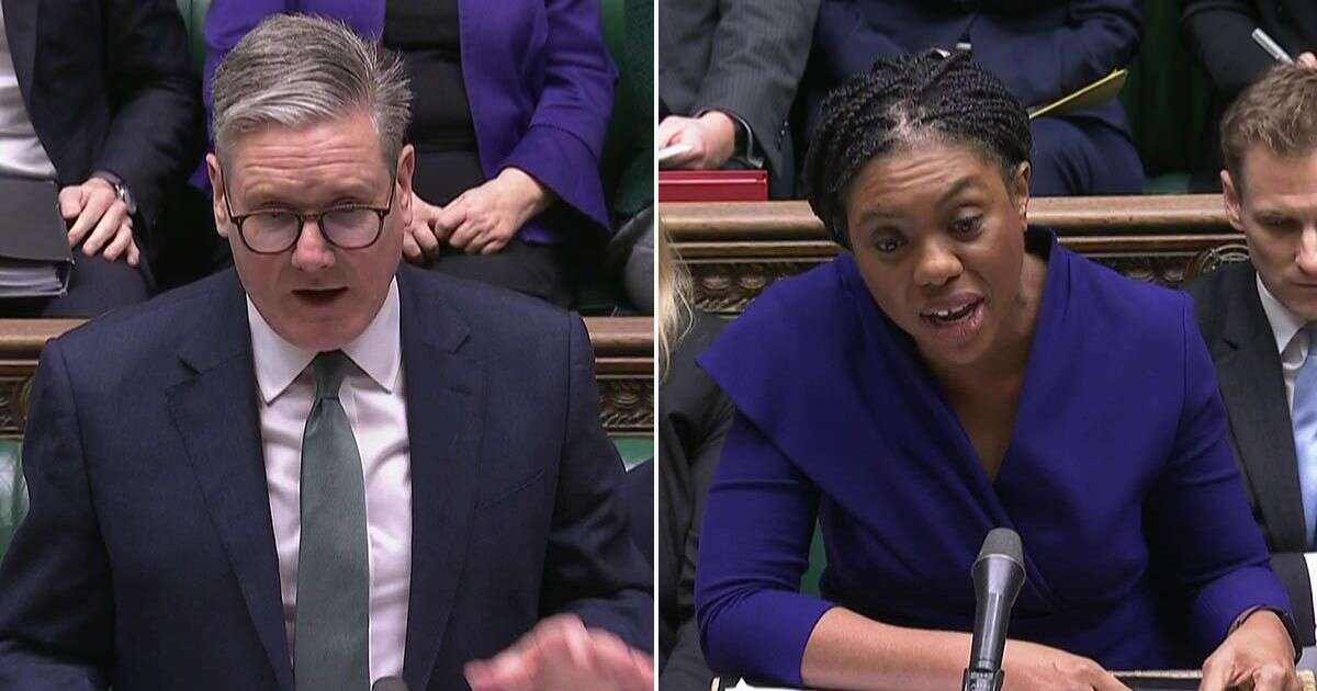 LivePMQs live - WASPI women fury as Keir Starmer and Kemi Badenoch go head-to-head