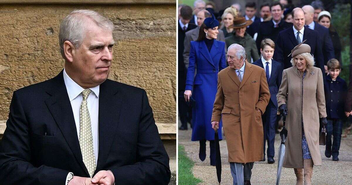 Prince Andrew's lonely Christmas as he's cast out of Sandringham