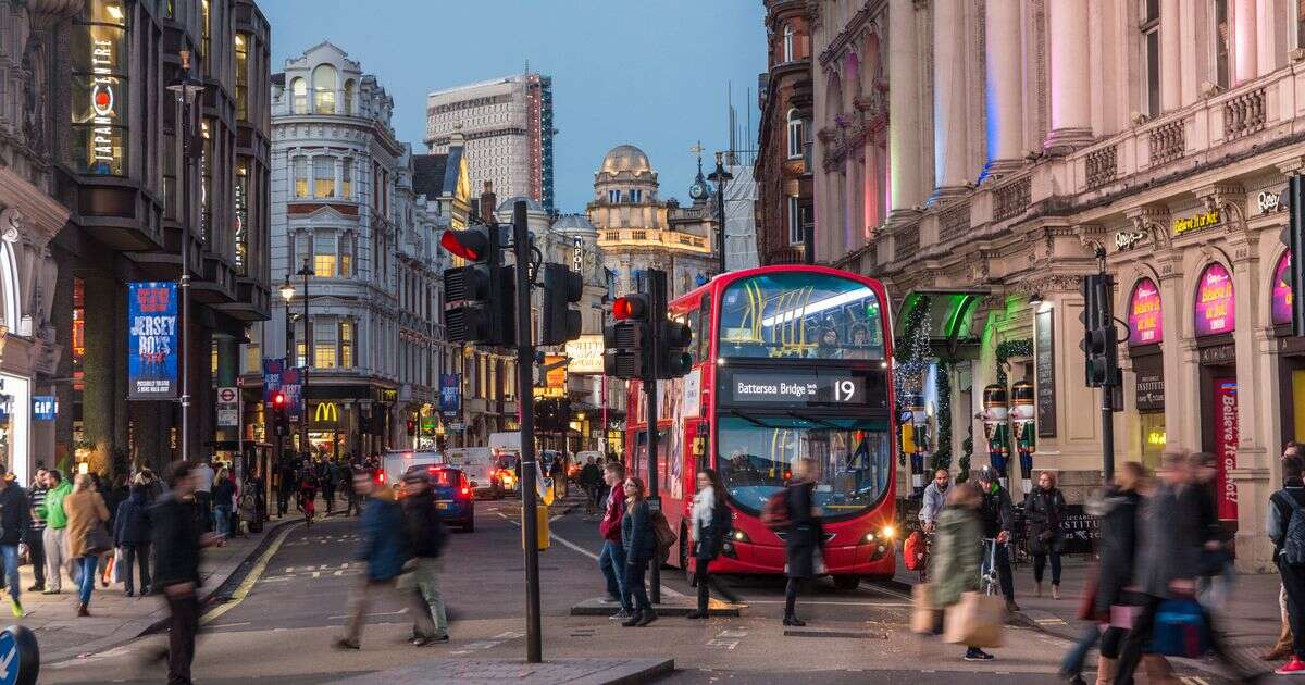 BREAKING: Man fighting for life and three hurt as car drives on wrong side of famous Shaftesbury Avenue