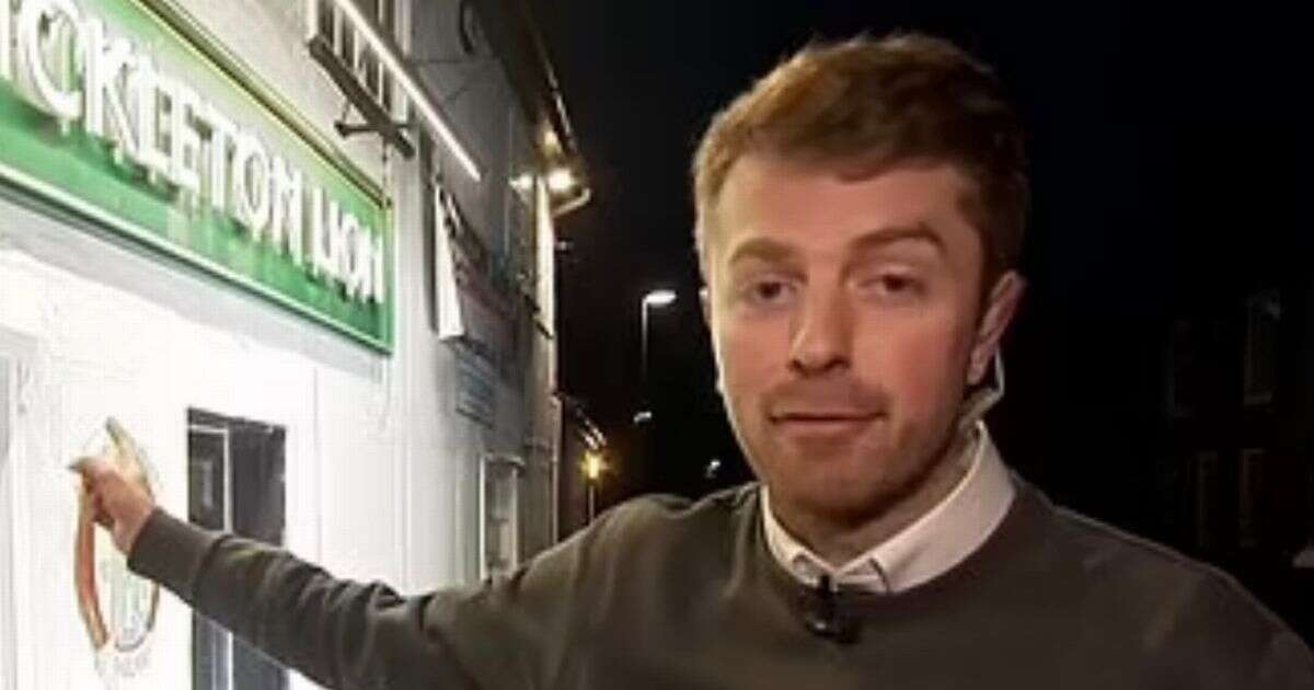 BBC Breakfast viewers baffled as presenter broadcasts live from a pub before sunrise