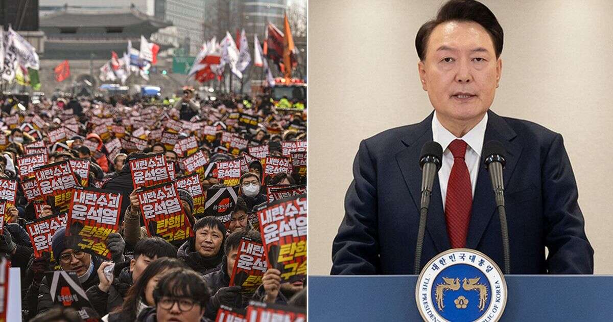 Yoon Suk Yeol: South Korean President impeached after martial law 'coup attempt'