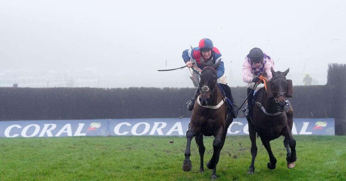 Welsh Grand National sees winner Val Dancer and super-sub jockey emerge from the gloom