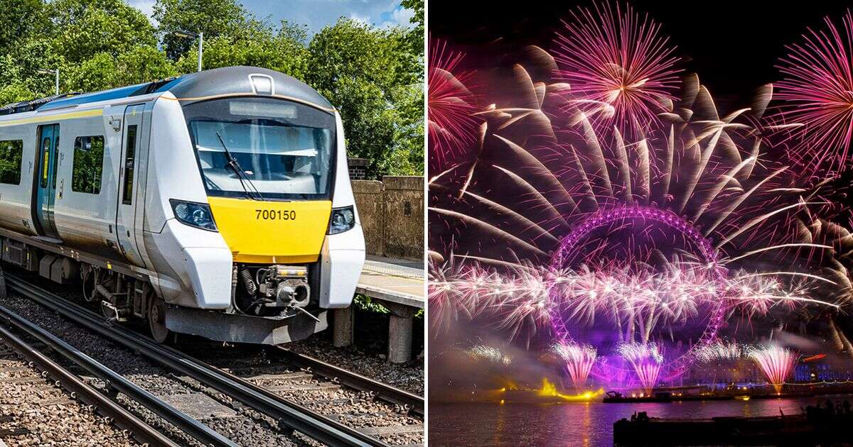 New Year's Eve 2024: Updated train timetables for late night celebrations as services impacted