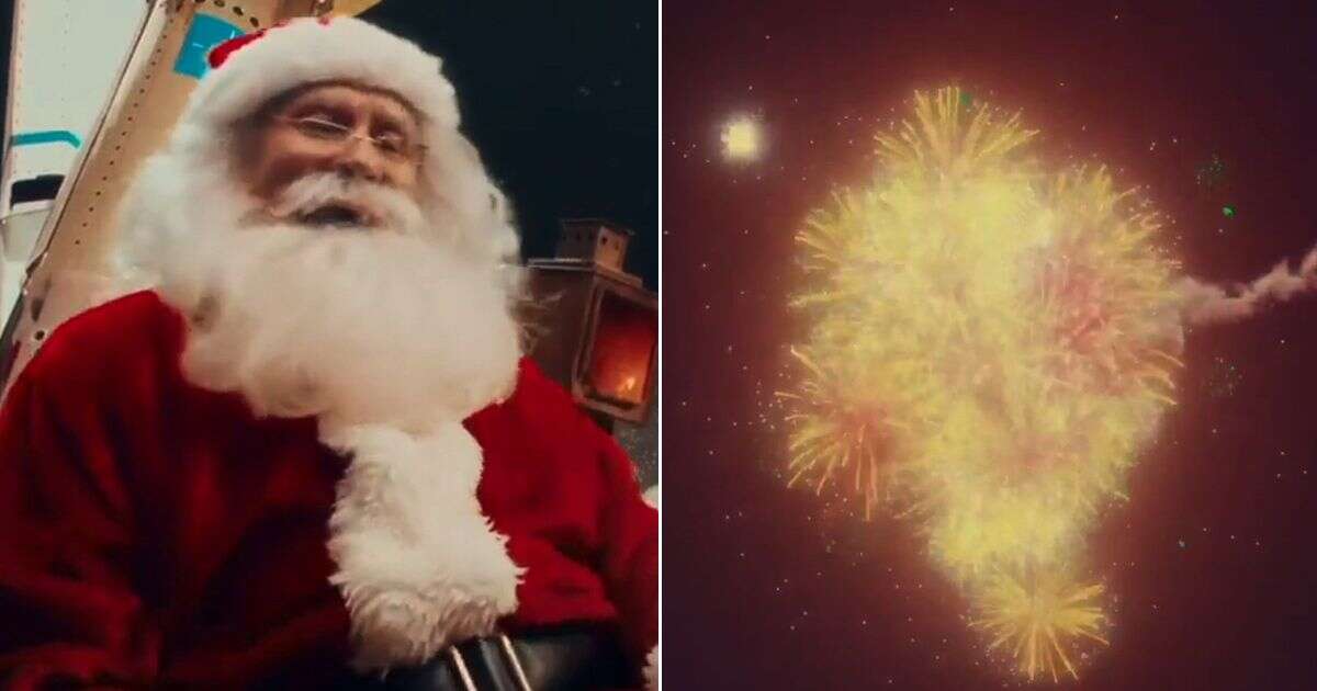 Sick Putin propaganda shows Russian air defences destroying ‘Western’ Santa with missile