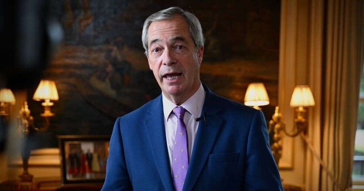 Can you spot the hidden message in Nigel Farage's New Year address?