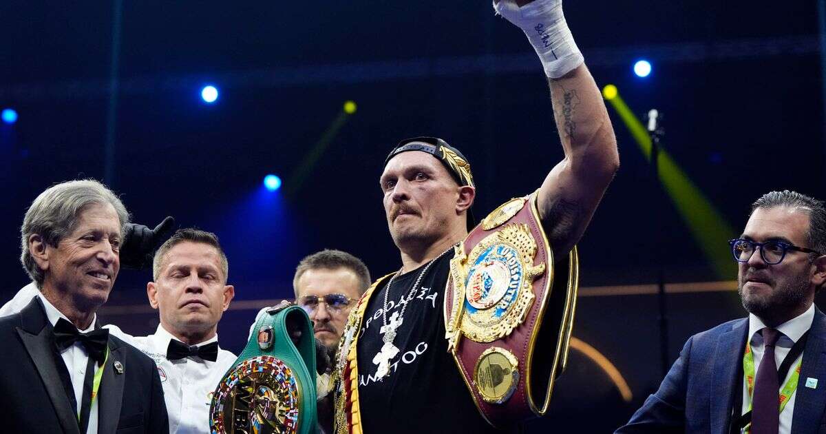 Oleksandr Usyk sets out retirement plan and names next opponent