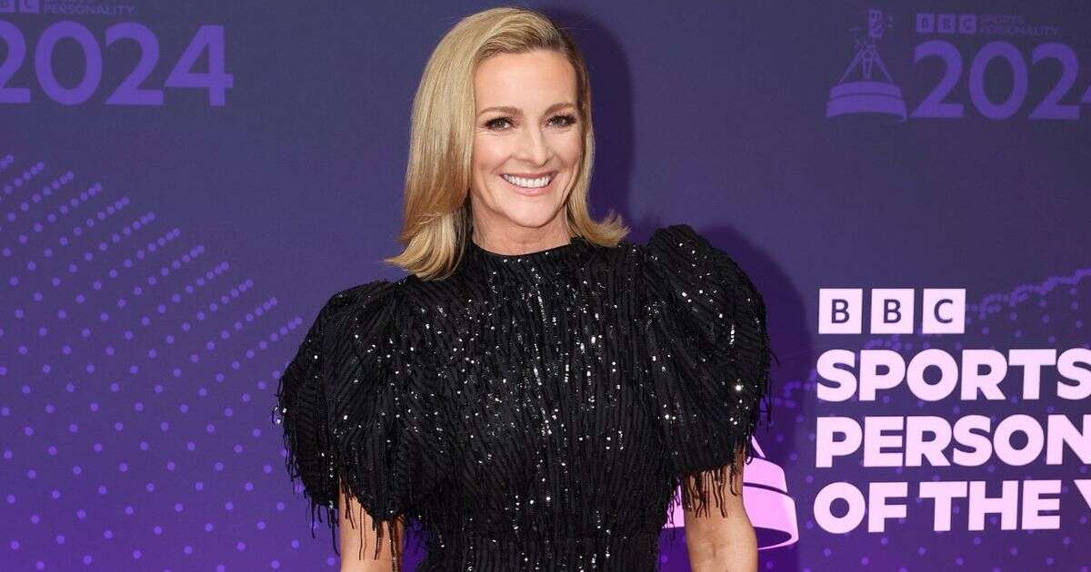 Gabby Logan wins Sports Personality of the Year red carpet in sequin dress that's perfect for party season