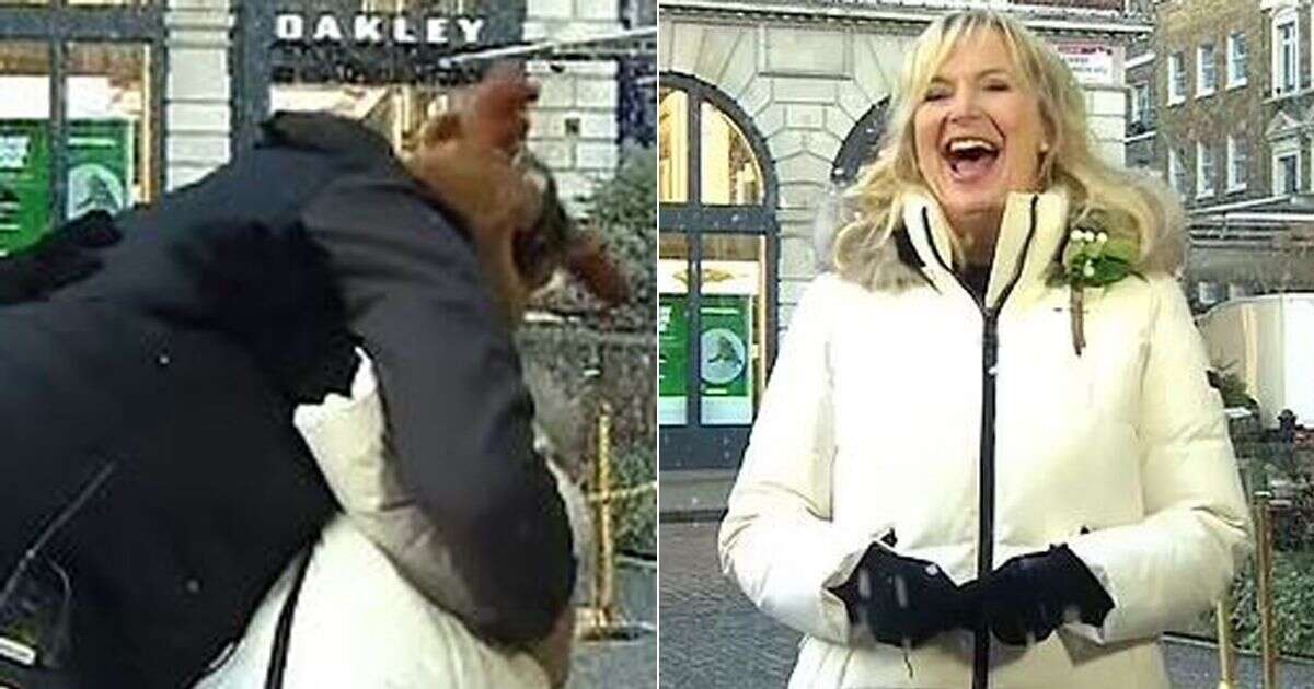 BBC Breakfast mayhem as Carol Kirkwood pulled for kiss live on air mid broadcast