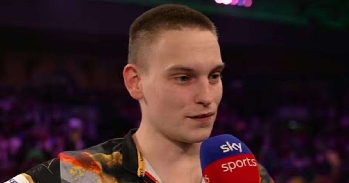 Sky Sports issue apology as darts star turns air blue in interview after Ally Pally winVIDEO