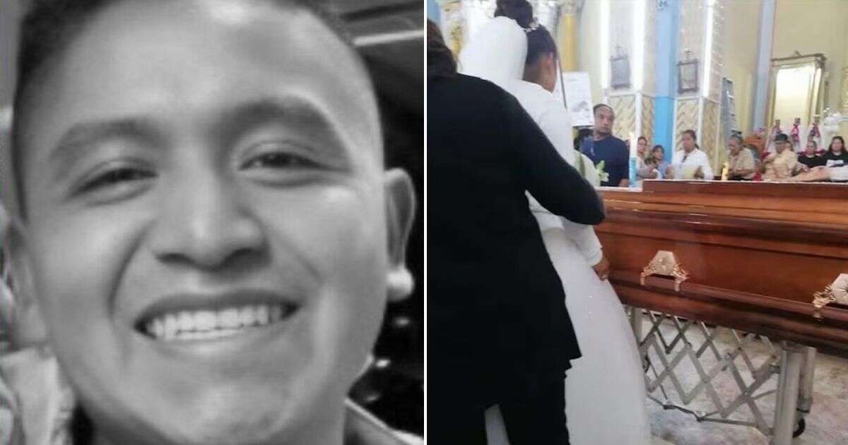 Fiancée wears wedding dress to boyfriend's funeral after fatal hit-and-run before big day