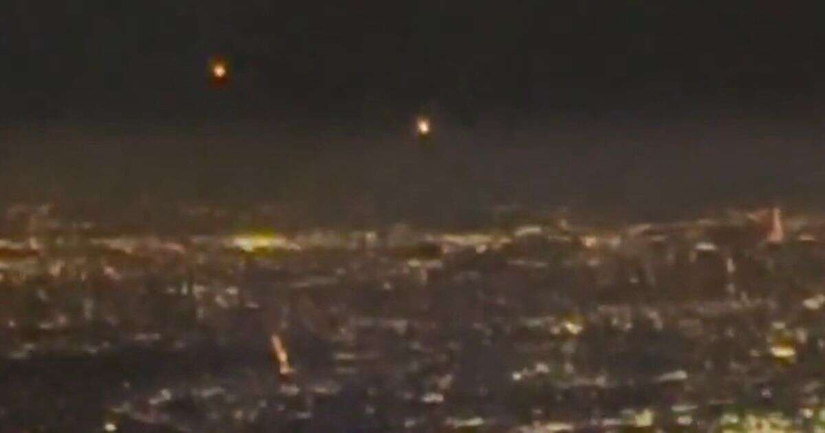 Strange 'red orbs' spotted over New Jersey by plane passenger as drone mystery continues