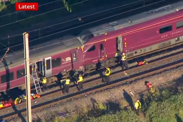 Horror on train as paggengers 'flew into each other' - screams and 'bleeding profusely'