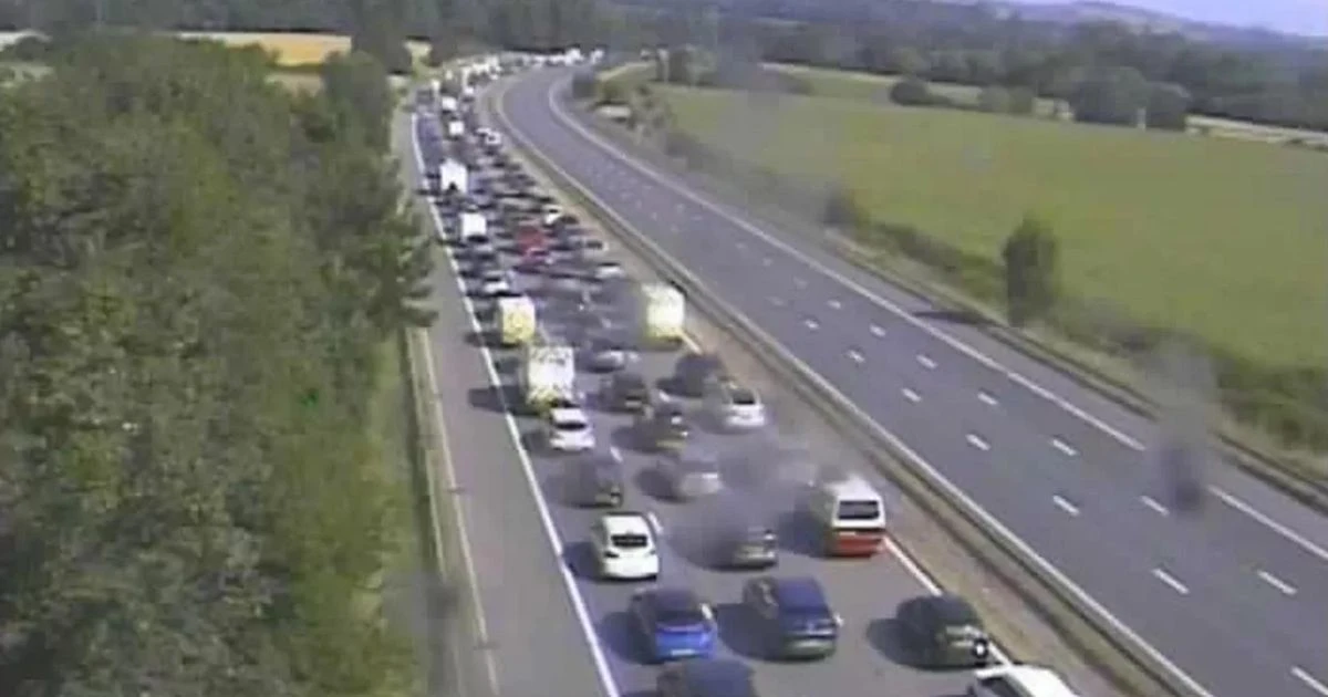 LiveM5 traffic LIVE: Major motorway at complete standstill after horror crash with miles of delays