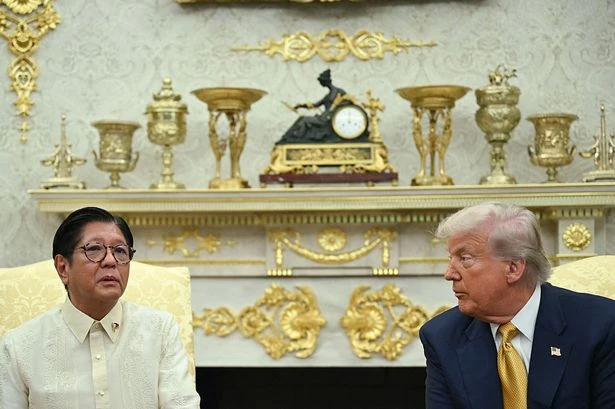 Trump’s Oval Office bling exposed as knockoff £43 plastic sprayed gold