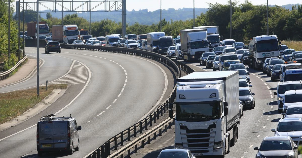 LiveA12 traffic LIVE: Huge rush hour delays on major UK road as vehicle catches fire