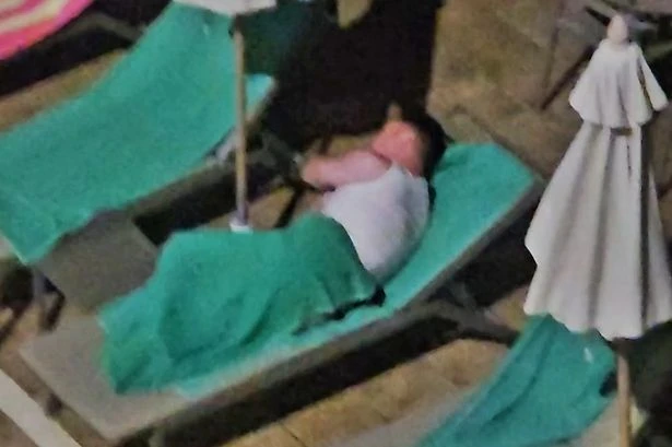 Brit holidaymakers sleeping on loungers the night before to guarantee a sunbed