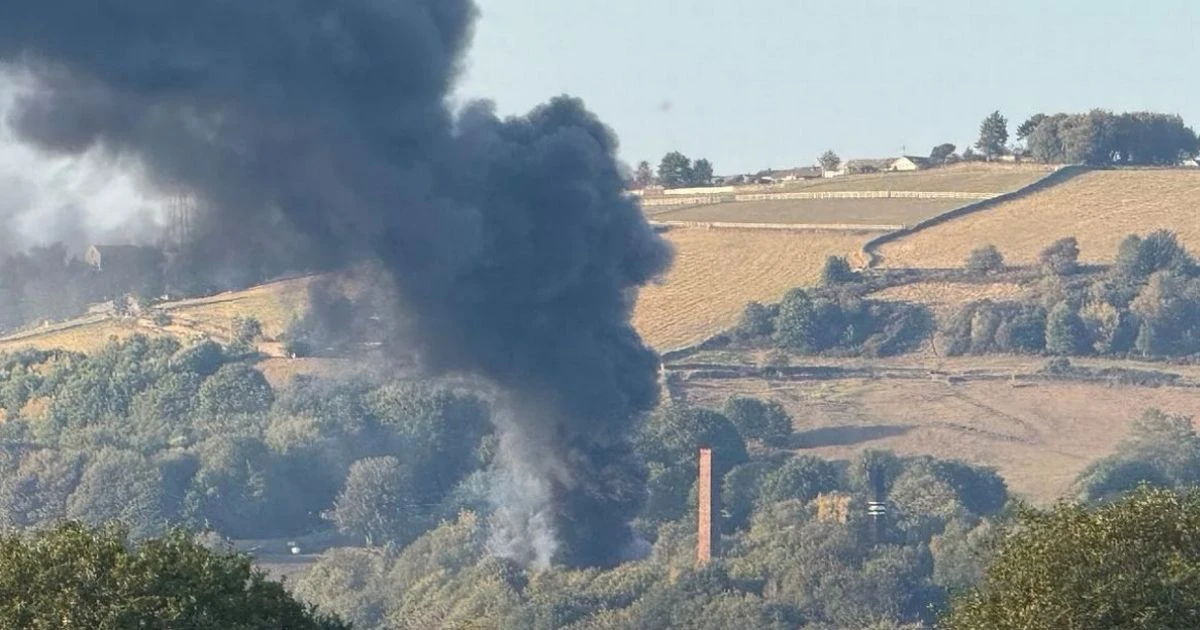 LiveHalifax fire LIVE as huge black smoke billows over town and is seen for miles