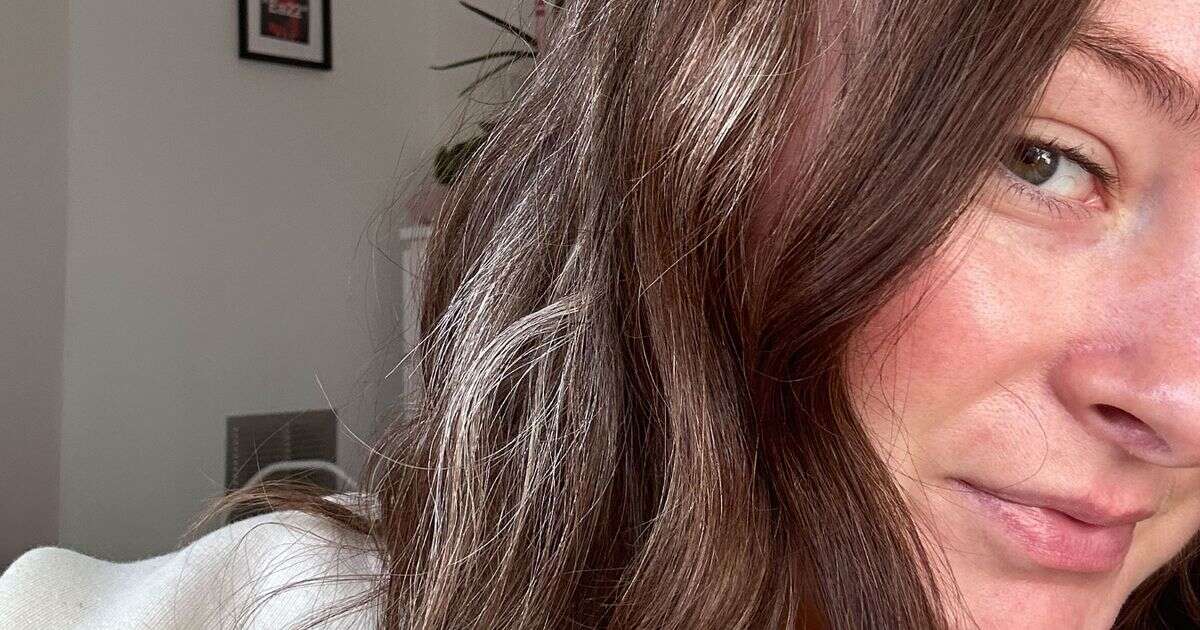 Woman, 29, ditches hair dye and embraces stunning grey locks after years of colouring