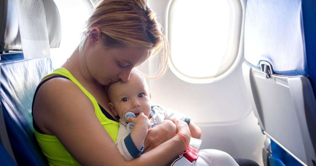 Mum seething as parents demand she take 10-hour flight with newborn so they can meet him