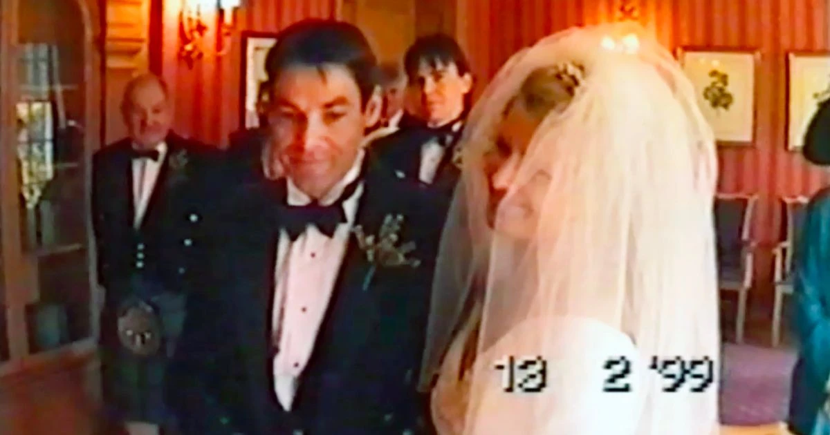 Inside British Airways killer's wedding to victim as unseen video emerges of big day