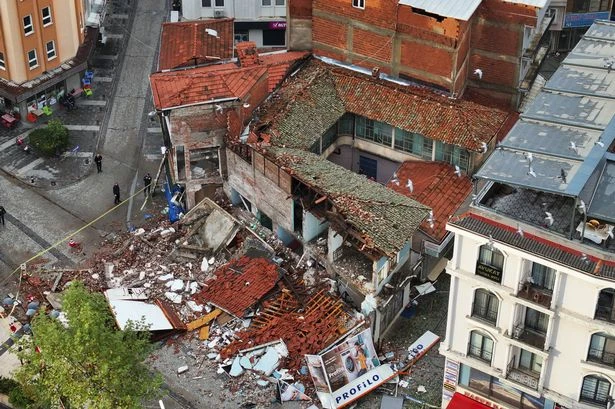 Turkey Earthquake: CCTV shows buildings shaking as residents rush for cover