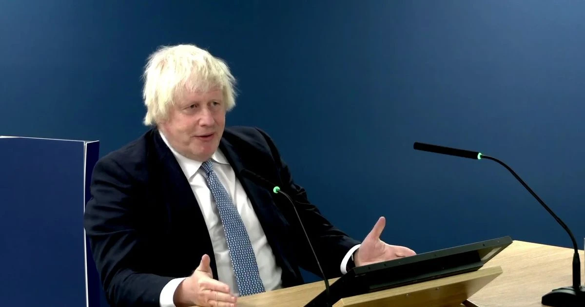 LiveBoris Johnson tells Covid Inquiry that government was slow to realise 'full horror' of pandemic - WATCH LIVE
