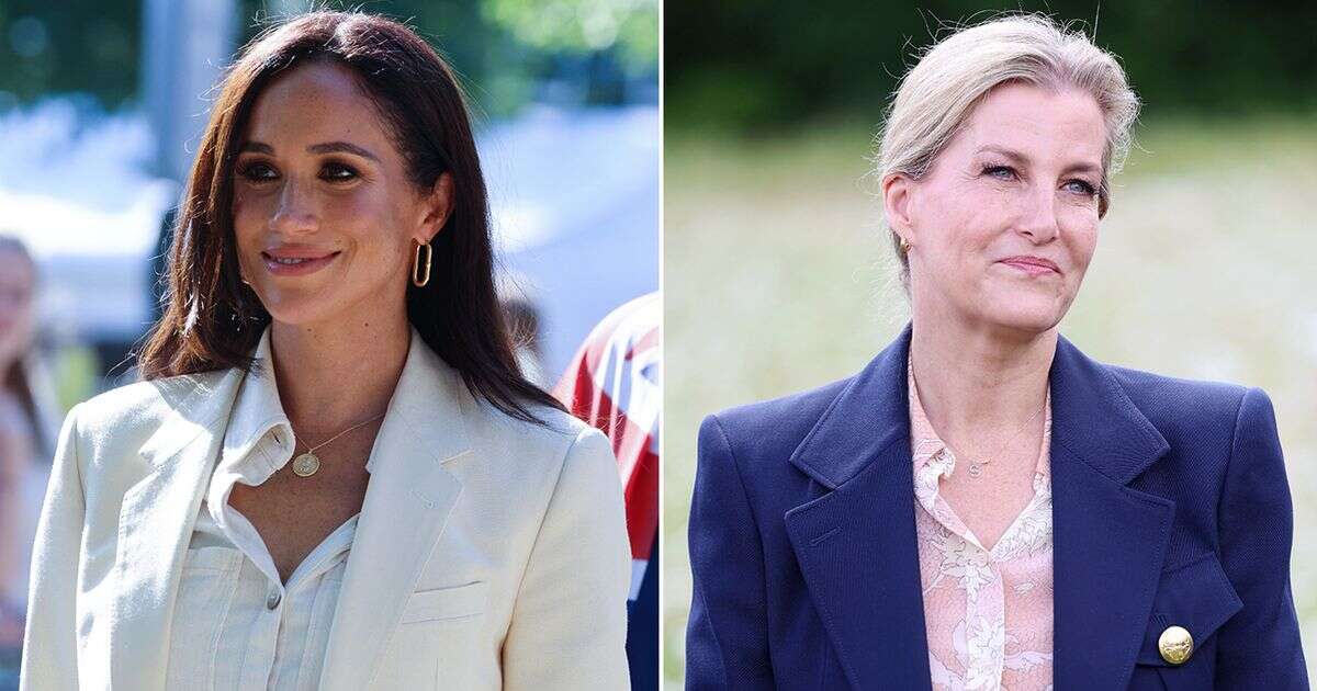 Sophie Wessex's blunt eight-word response when asked about Meghan Markle