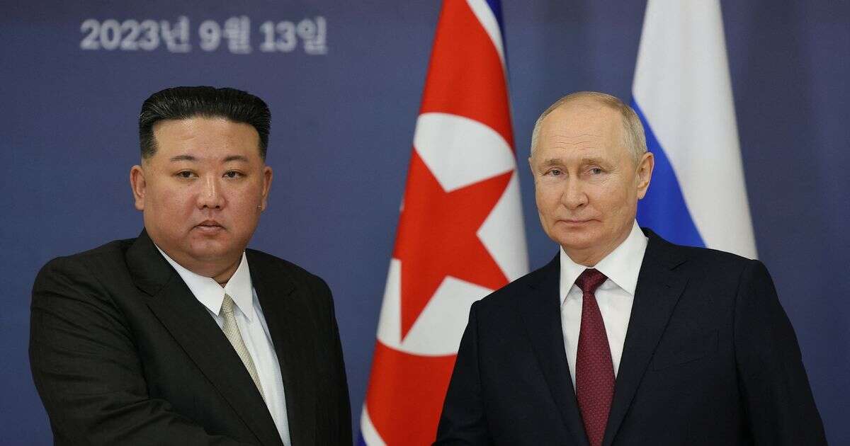 Kim Jong-un vows to support Putin's 'sacred war' in Ukraine in chilling warning to the West