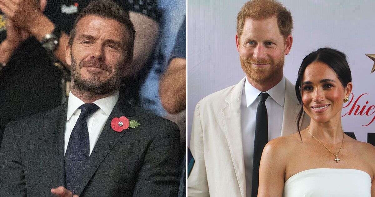 Meghan Markle 'plotted Prince Harry's frosty David Beckham snub' at huge event