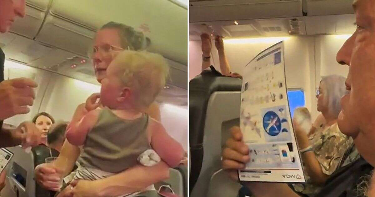 Doctor begs pilot to turn back as 'children will die' after plane reaches 52C