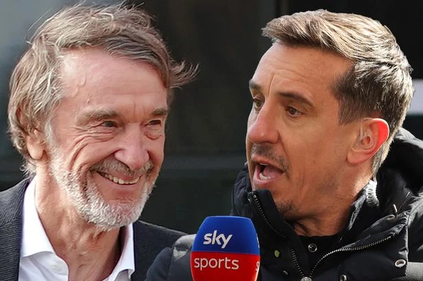 Gary Neville sends strong 'graveyard' message to Man Utd chief Sir Jim Ratcliffe