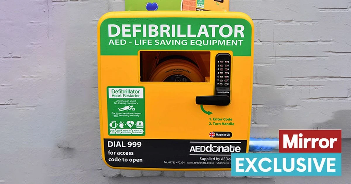 Mirror's defibs campaign is praised as ministers unveil £1million funding