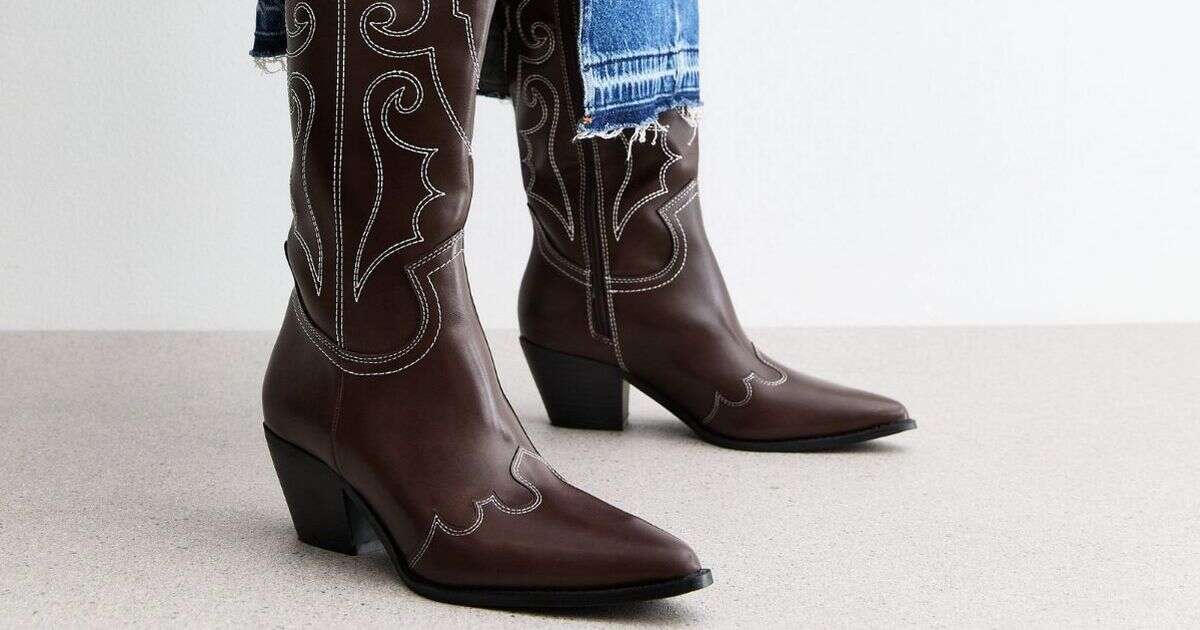 New Look is offering a £70 version of Ganni’s sold out £625 cowboy boots