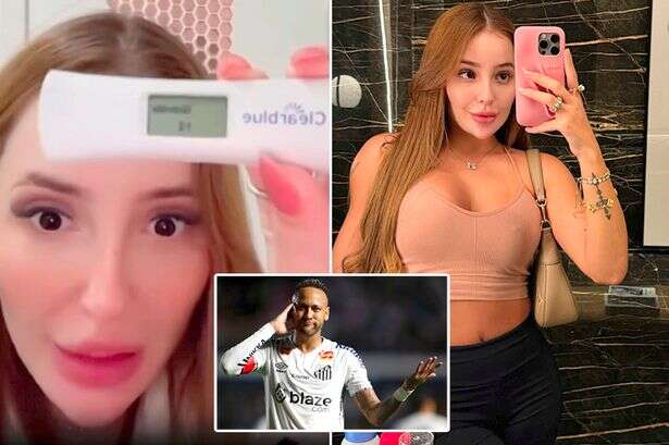 Neymar 'got me pregnant in farm threesome' claims model after 'sex party with 20 escorts'